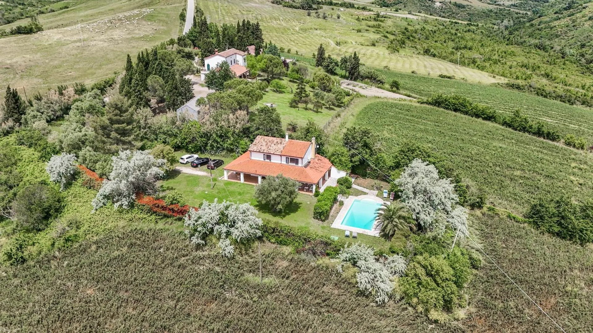 Villa Panoramica Con Piscina Κοριάνο
